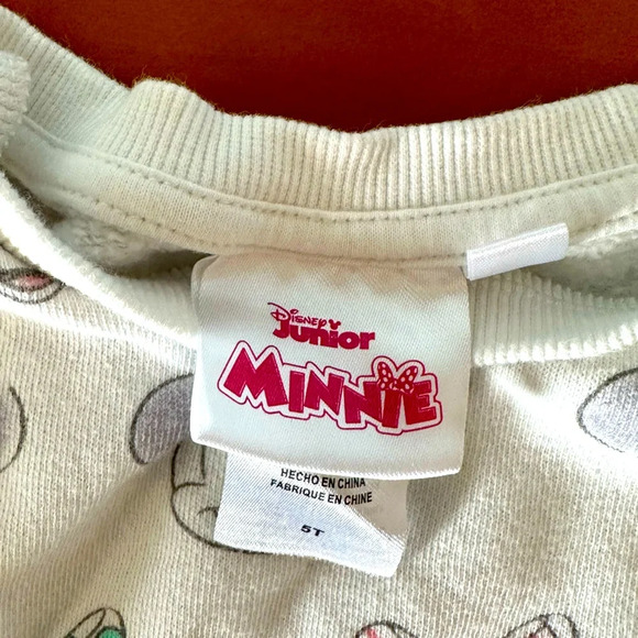 Minnie Mouse 5T Sweatshirt - Picture 2 of 3